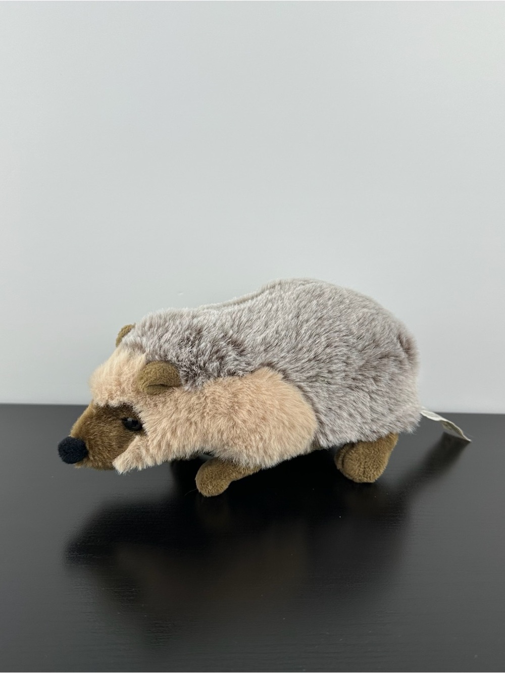 Bon Ton Toys Rare WWF Hedgehog 7.5” Gray Brown Plush Hedge Hog 1986
